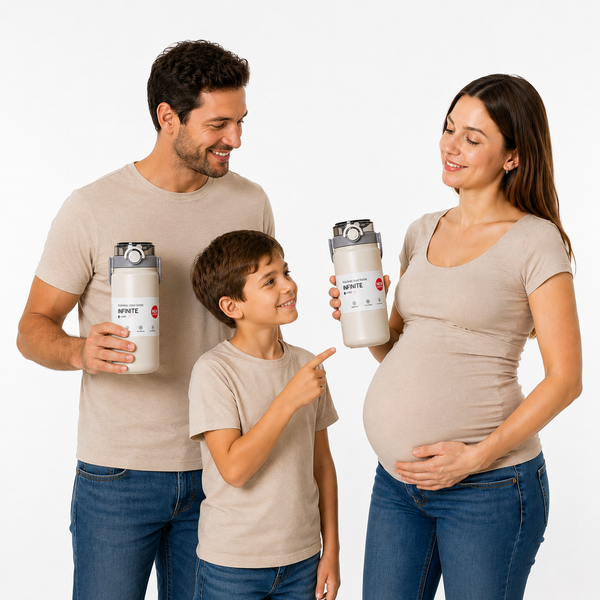 Double-Wall Insulated Water Bottle - 1200ml
